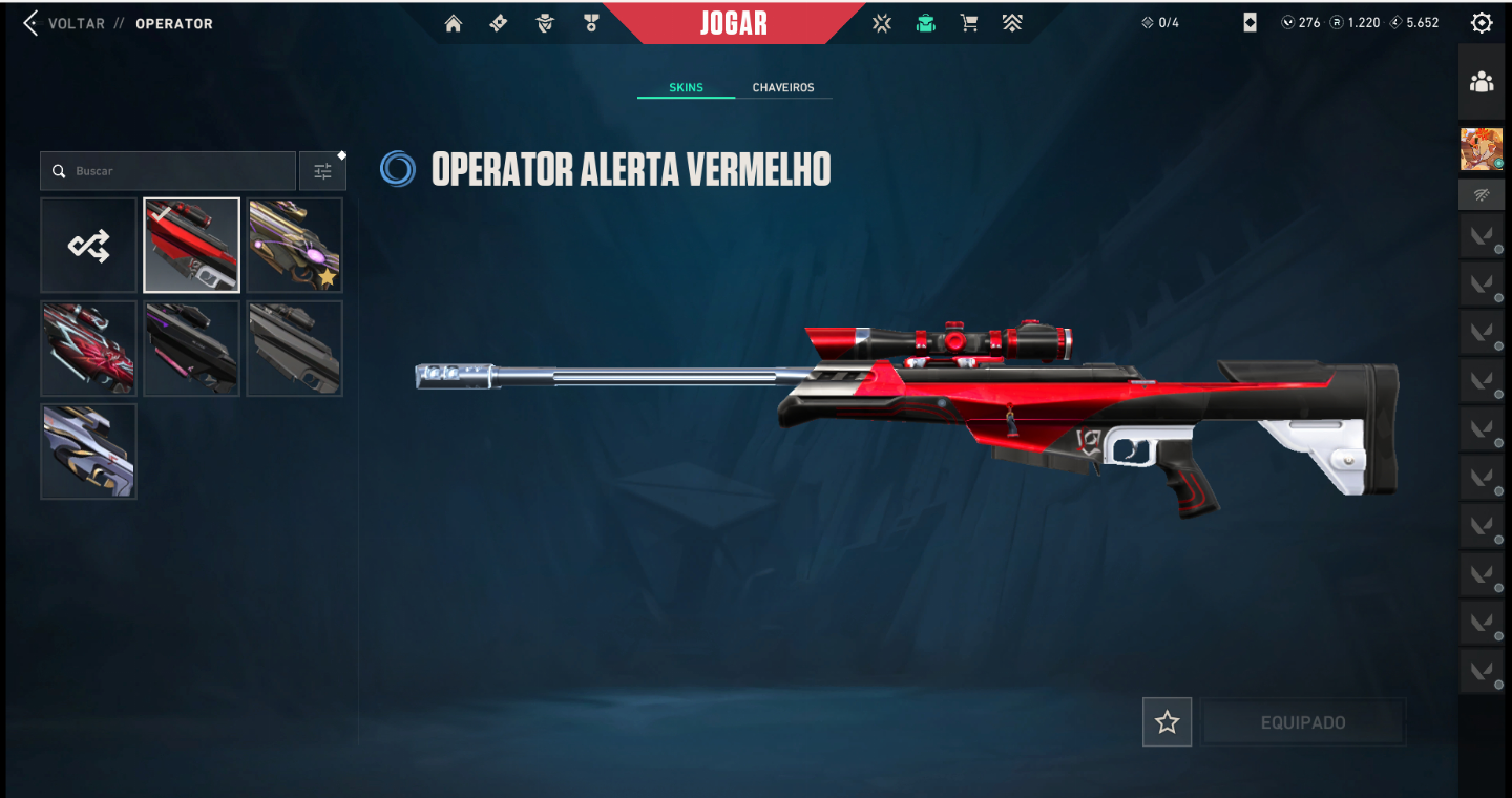 CONTA VALORANT COM 1198,60 GASTO EM SKINS