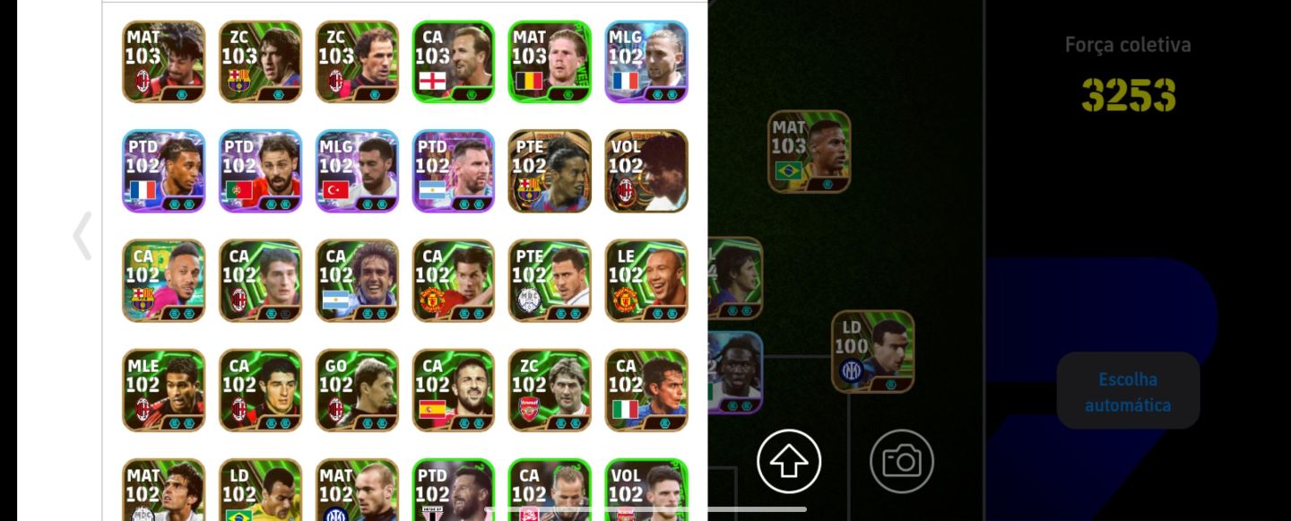 Conta de efootball braba e antiga !! (Leia a descrição)