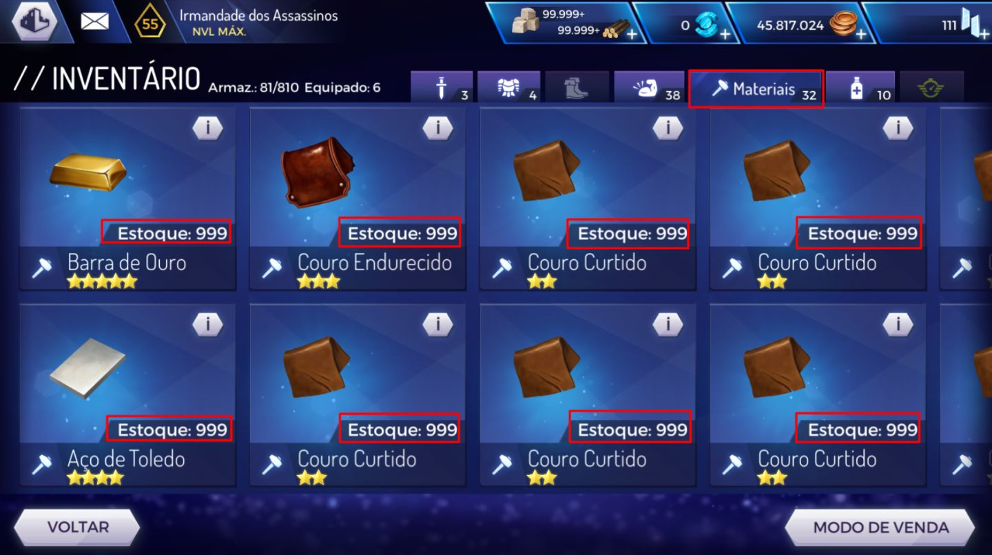 ASSASSIN'S CREED REBELLION | MOEDAS E ITENS | ANDROID | ENTREGA RÁPIDA