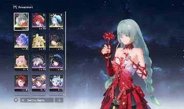 Conta WUWA Phrolova + BISS, Cantarella, Shorekeeper + BISS, Verina S3