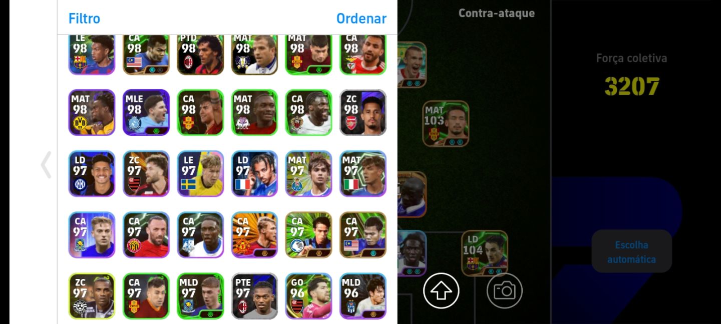 CONTA eFootball 3207 - Time dos Sonhos Pronto Pro Div 1