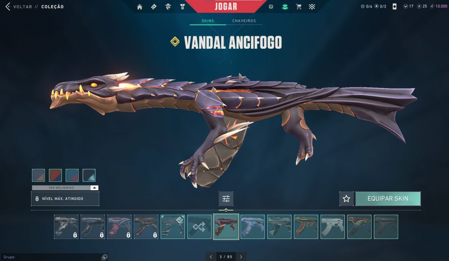 Conta Valorant - lvl 339 - ascendent 1 - Skins na desc - Full Acesso