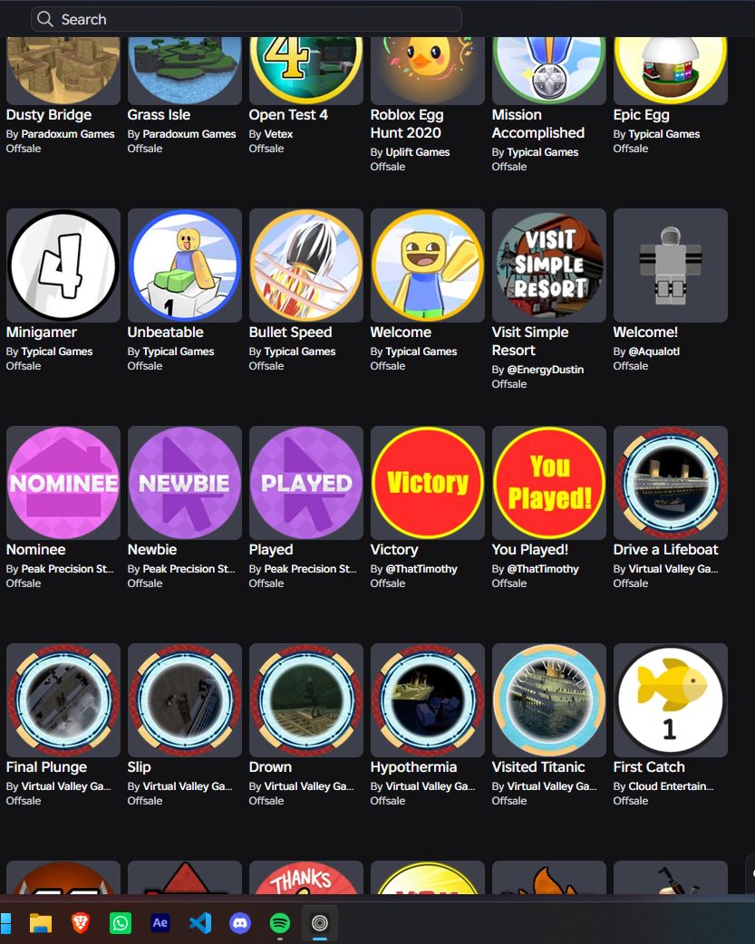 Conta de Roblox ' nome raro '