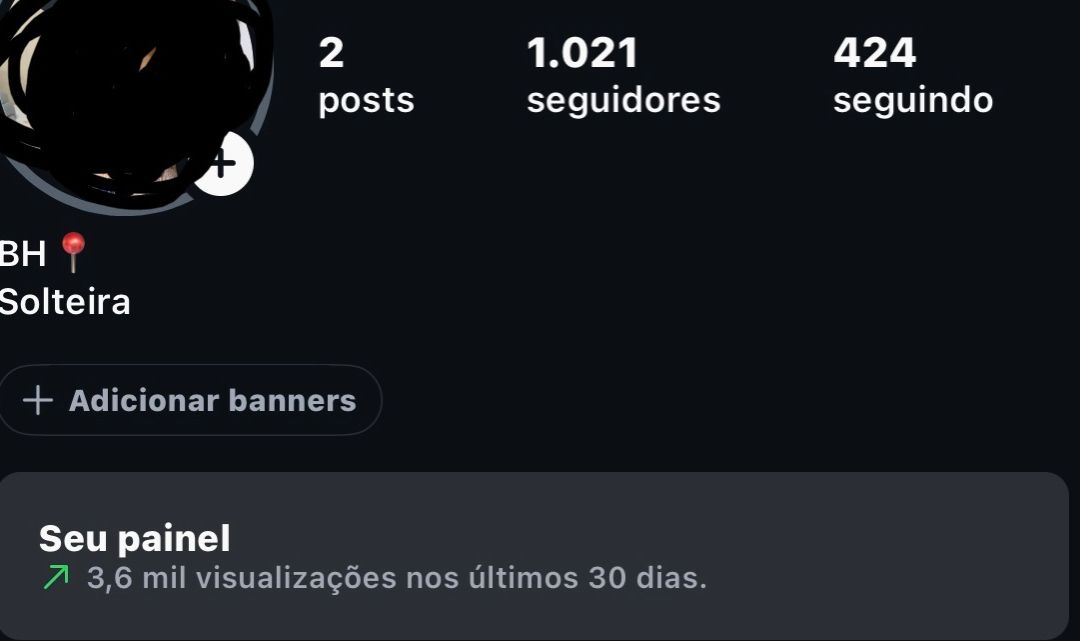 CONTA FEMININA COM 1000 SEGUIDORES REAIS E ATIVOS