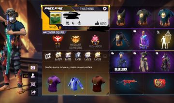 Conta de free fire antiga 2018