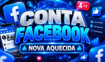CONTA FACEBOOK NOVA AQUECIDA- CONTAS/ PERFIL FACEBOOK