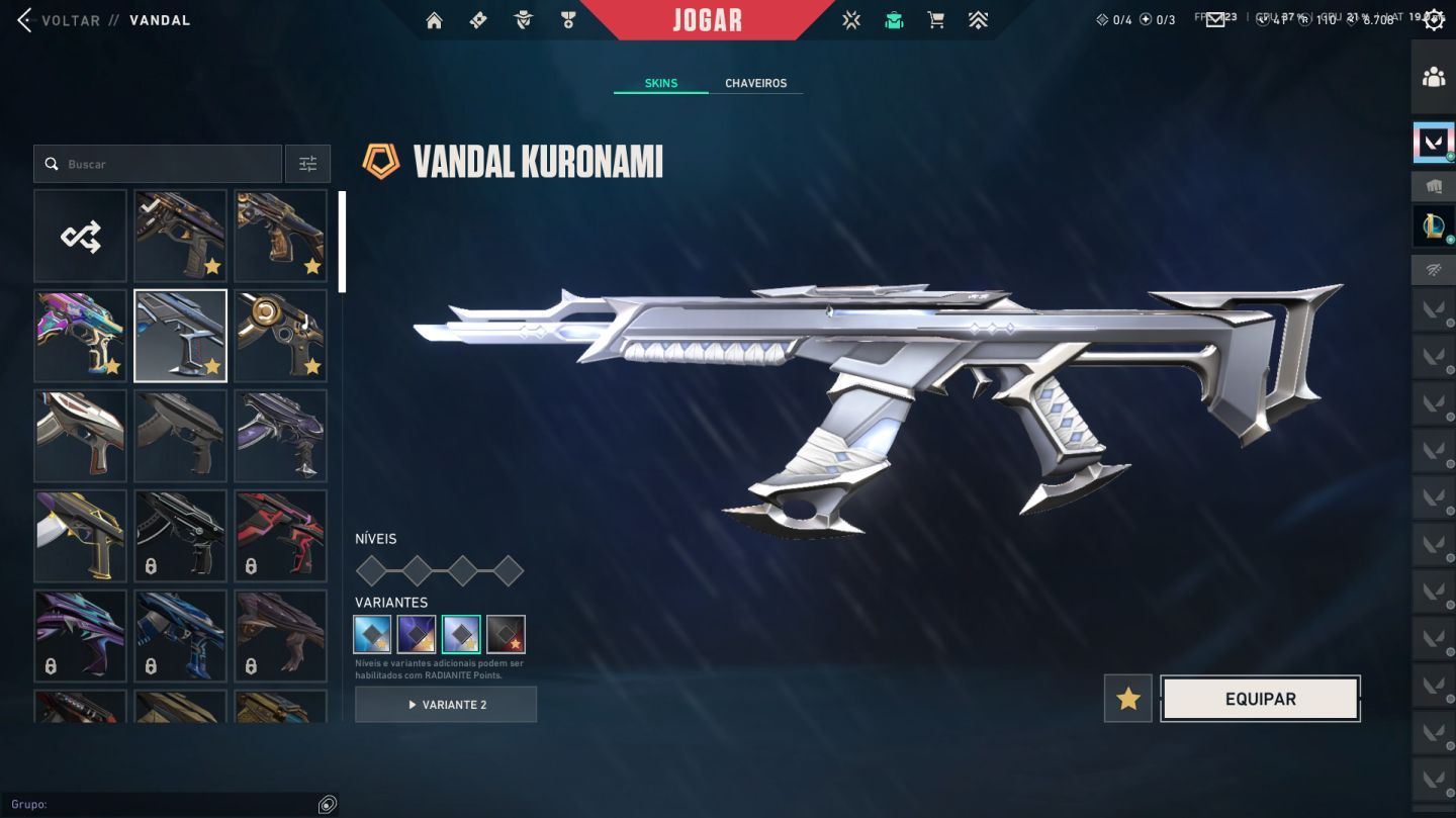 CONTA VALORANT + 1300 GASTOS