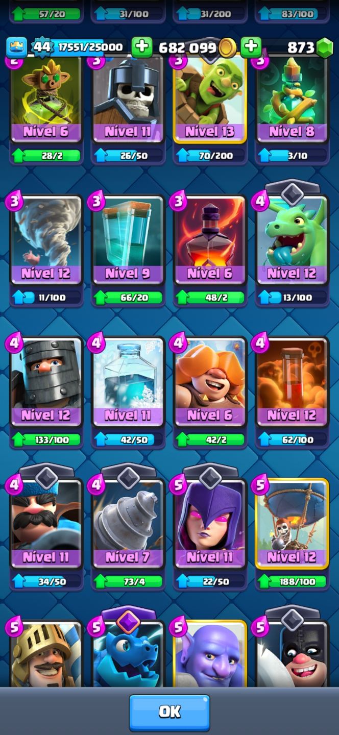 Conta rara de Clash Royale à Venda