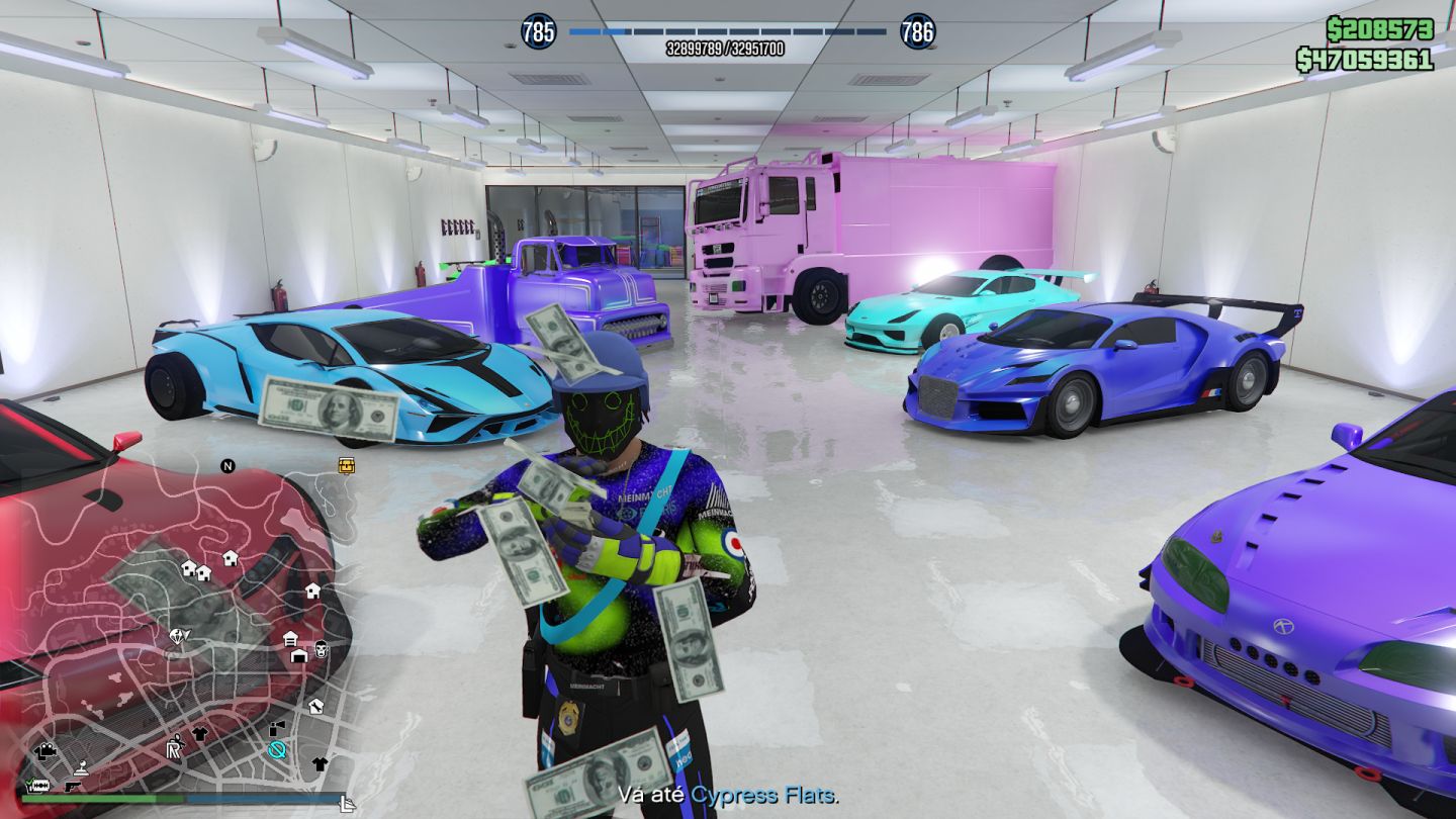 CONTA GTA ONLINE COM TUDO + TODAS PROPIEDADES