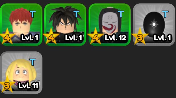 All Star Tower Defense | Serviços | Personagens