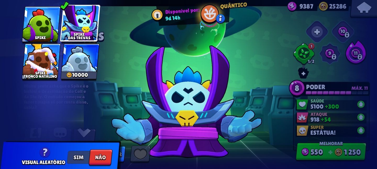 CONTA INICIAL DE BRAWL STARS LOTADA DE SKIN E RECURSOS