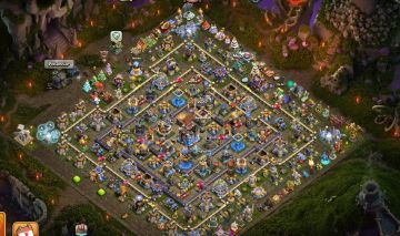 Minha conta de CoC, CV 18 + Clã nivel 24