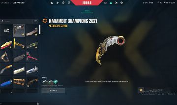 CONTA KARAMBIT CHAMPIONS 21+ VANDAL CHAMP 23