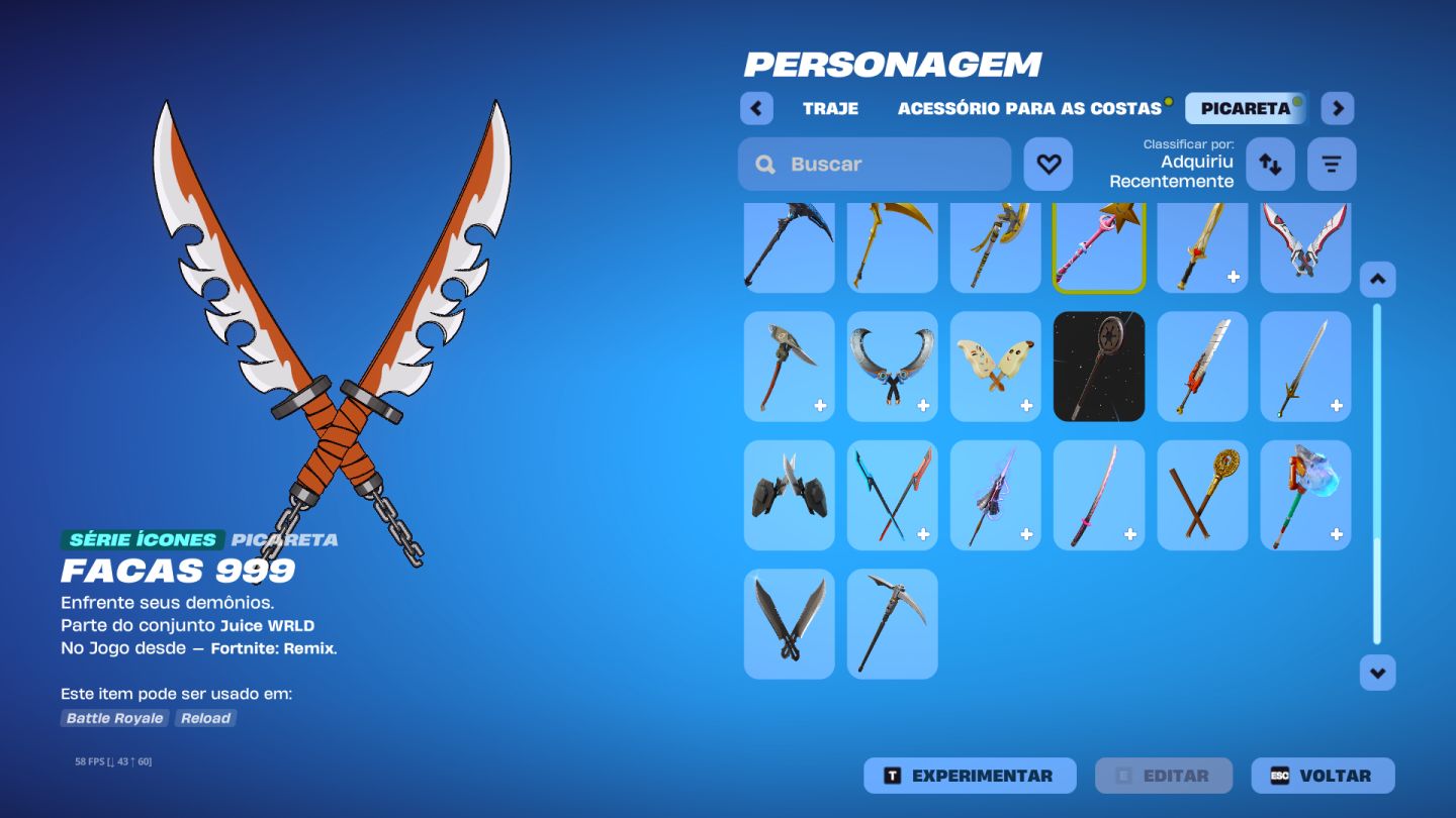 Conta Fortnite + epic games