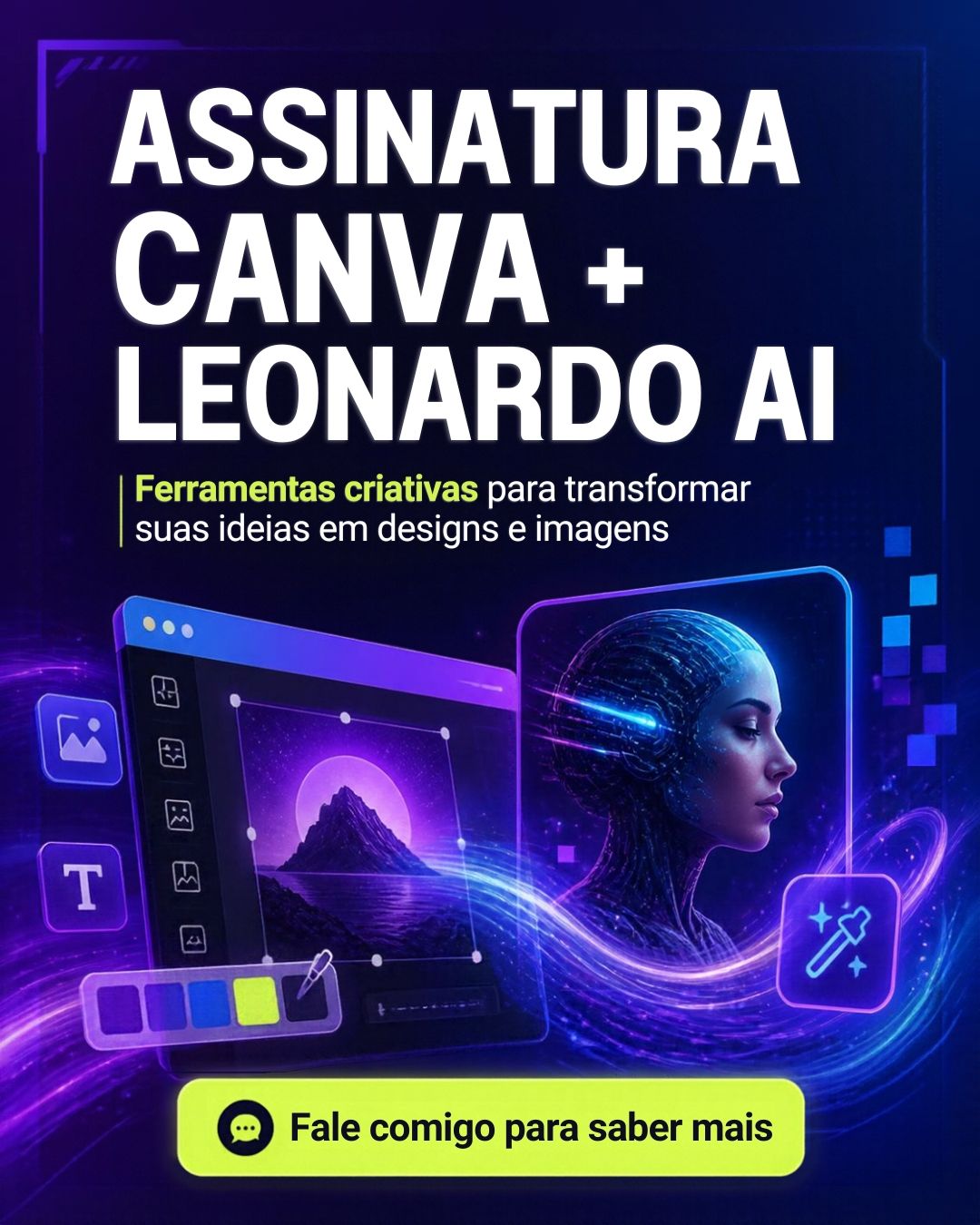 Canva Pro + Leonardo AI por apenas R$ 25,90 | 20 dias de acesso