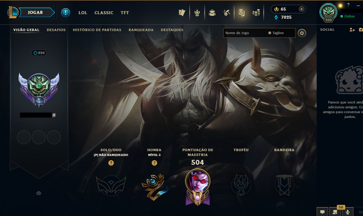 CONTA LOL | 181 SKINS | SEASON 2013