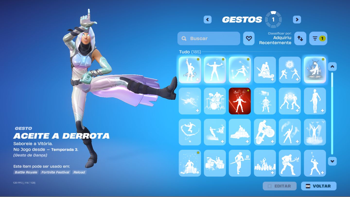 Conta Fortnite com 205 Skins Picareta Minty Axe/Glow/agente corrupto/ o ceifador