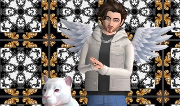 Conta no Avakin life com asa