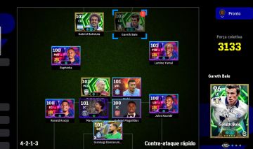EFOOTBALL 27 3133+ GARETH BALE 102 + BATISTUTA 102 + LAMINE YAMAL 101 + RAPHIN