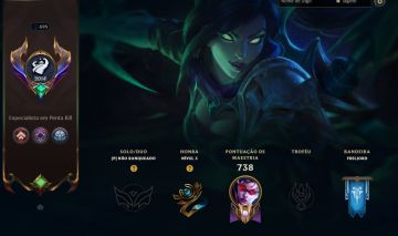 Conta de LOL de 2014