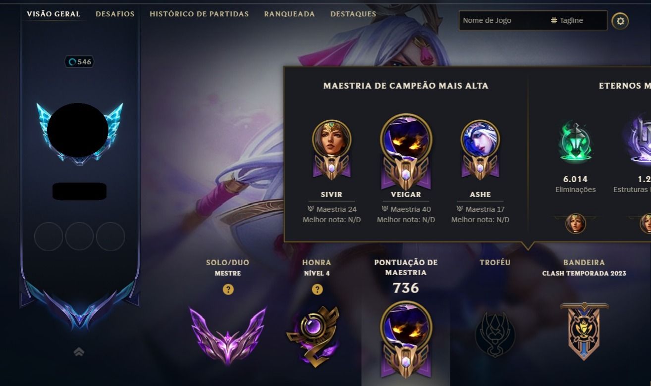 Elo Mestre | Main ADC/MID