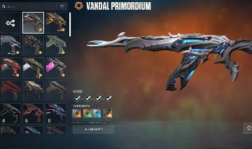 CONTA VALORANT COM MUITA SKIN