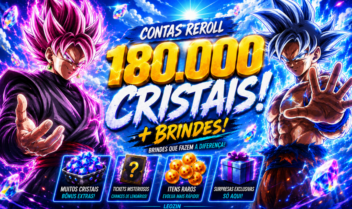 [PROMOÇÃO] Dragon Ball Legends | ULTRA + 50k CC | Pronta Pra Jogar ANDROID | IOS
