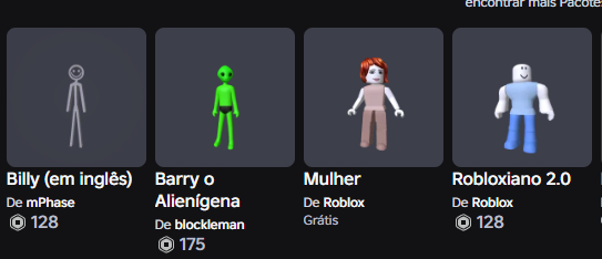 Conta de Roblox principal, cheia de skins e game pass Baratinha!