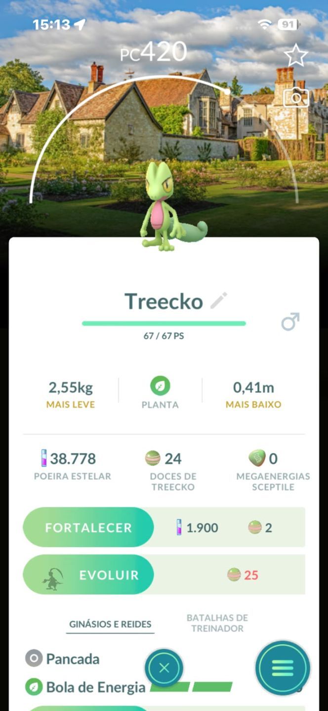 CONTA POKÉMON GO - LENDÁRIOS E FUNDOS ESPECIAIS 2