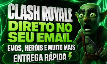 CONTAS FULL ACESSO [CLASH ROYALE] c/ EVOLUÇÕES E HERÓIS - MELHORES PREÇOS!