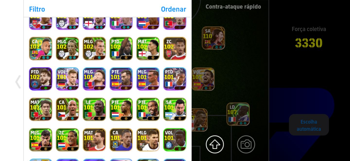 Conta efootbal 3330 melhor conta q vc verá hoje