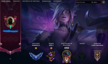 CONTA LEAGUE OF LEGENDS 123 SKINS!