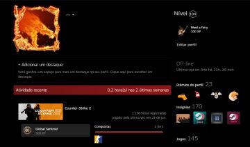 CONTA STEAM LEVEL 104 | 11 ANOS | 170 JOGOS