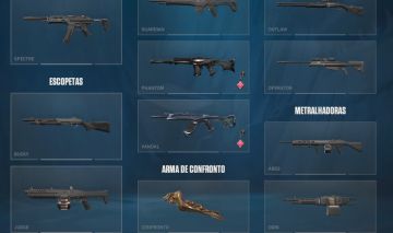 Conta VALORANT com 2 Vandal 2 Facas e 1 Phantom