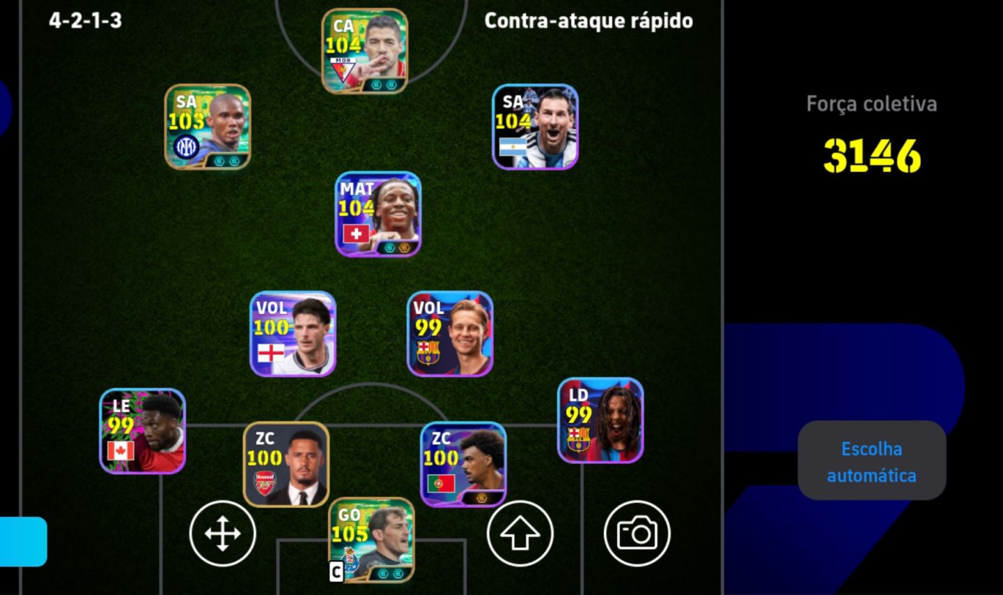 Conta efootball