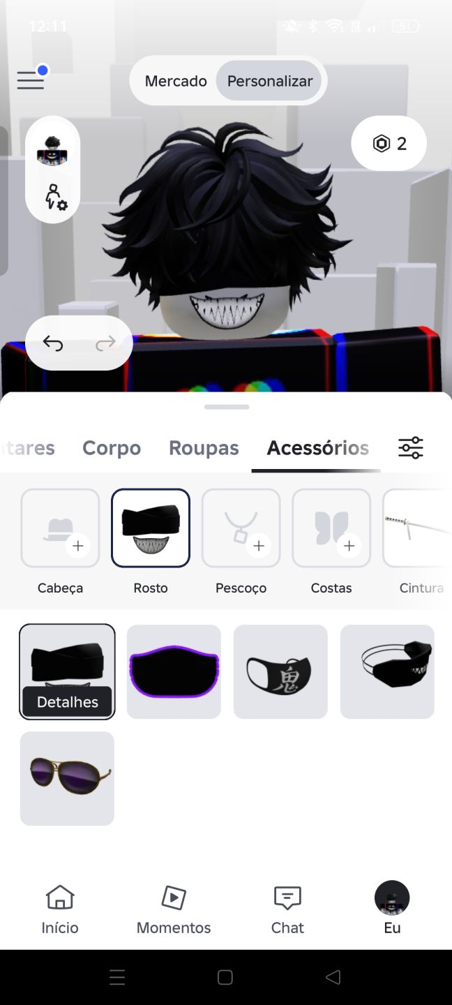 Conta de Roblox zerada