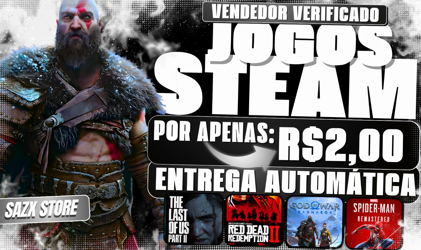 JOGOS PC OFFLINE | ENTREGA AUTOMÁTICA | ESCOLHA O SEU JOGO [ENTREGA AUTOMÁTICA]