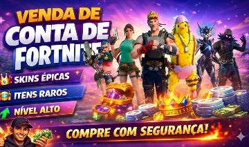 CONTAS FORTNITE COM SKINS - FULL ACESSO[ENTREGA AUTOMÁTICA]
