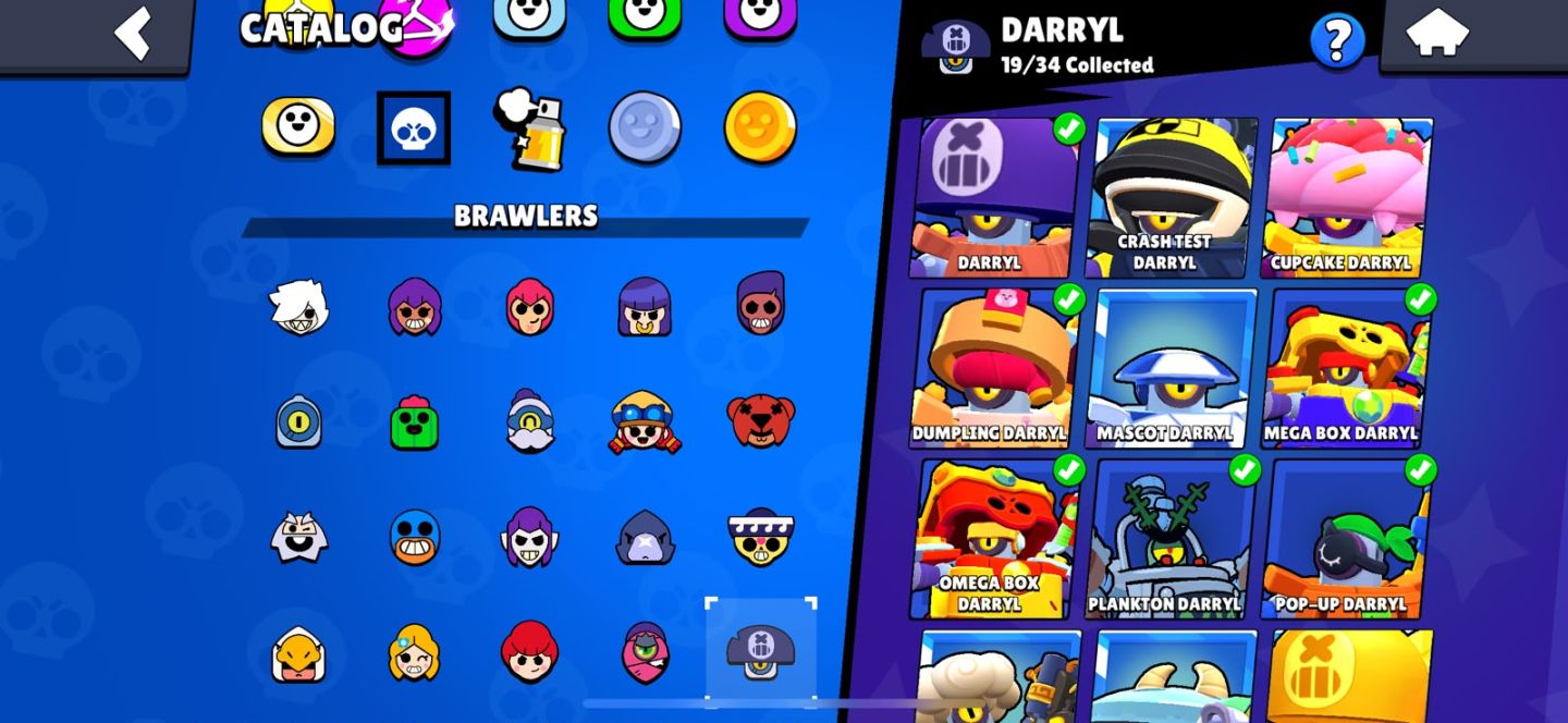 Brawl stars conta gemada e upada!!!