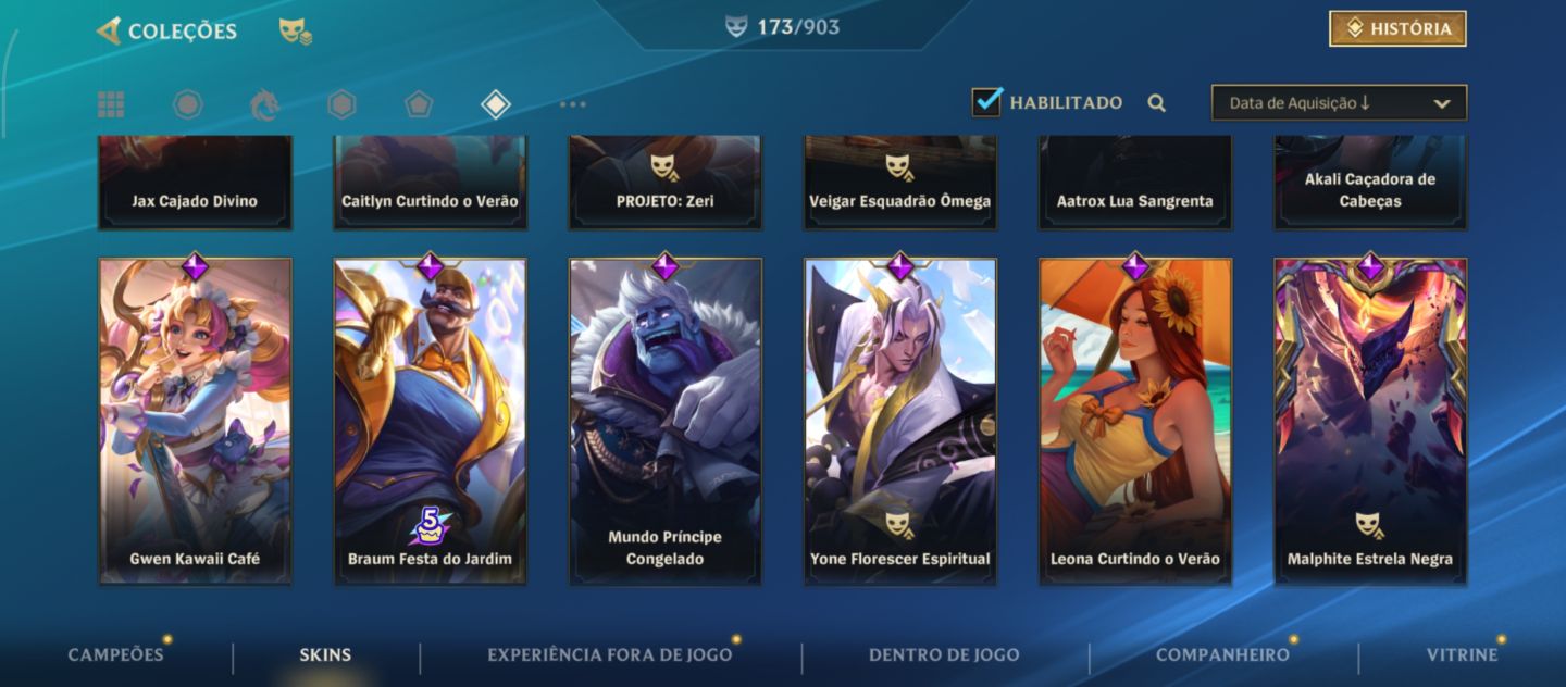 Conta Wild Rift