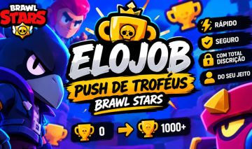PUSH DE TROFÉUS - ELOJOB BRAWL STARS