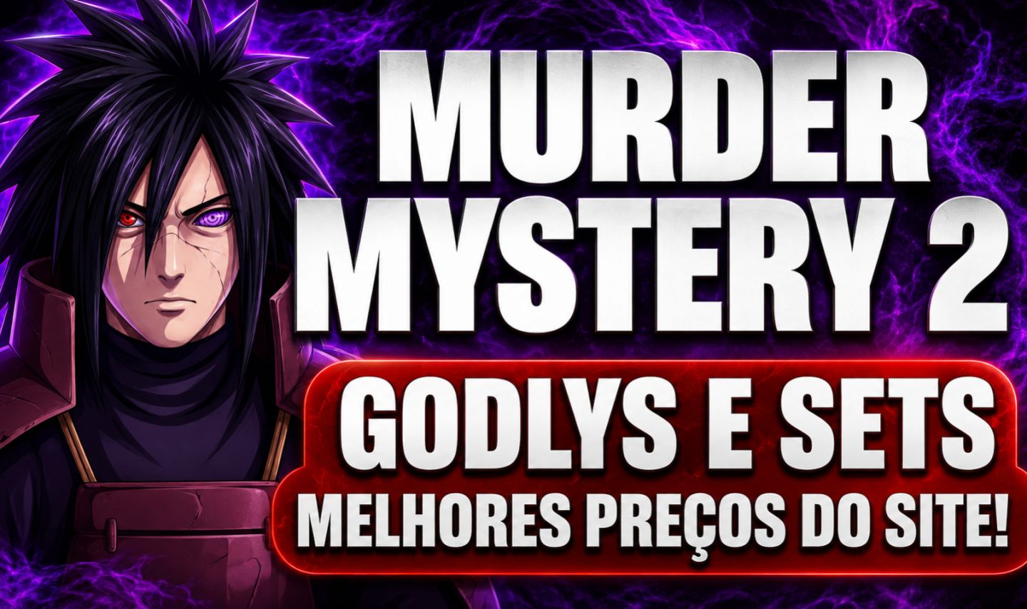 ( Promoção ) - HIGH TIERS, CHROMAS, SETS & GODLYS - MURDER MYSTERY 2 (MM2) !