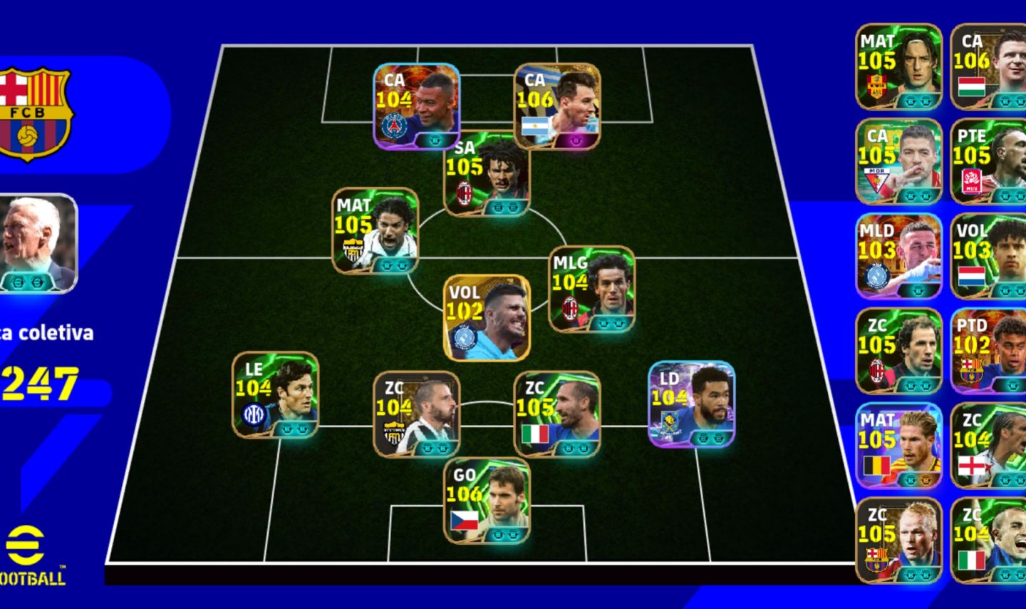 CONTA BRABA, COM VÁRIOS JOGADORES METAS, JÁ PEGOU 1 DIVISÃO, NO PRECINHO!!!