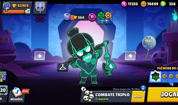 CONTA BRAWL STARS 43.939 TROFÉUS