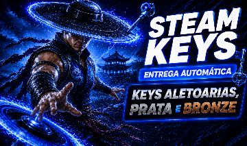 STEAM KEYS ALEATORIAS - PRATA, BRONZE (ENTREGA AUTOMATICA)