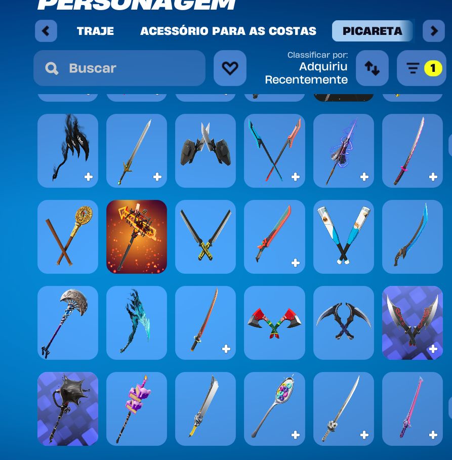 Conta fortinite com machado leviata e algumas Skins raras