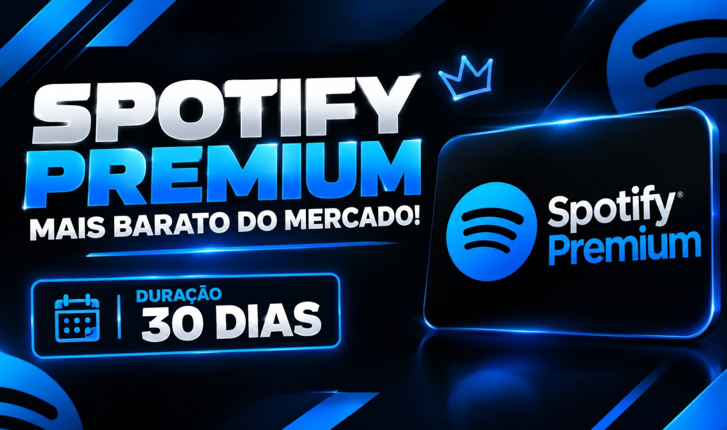 SPOTIFY PREMIUM ASSINATURA (30 DIAS) - MAIS BARATO DO MERCADO