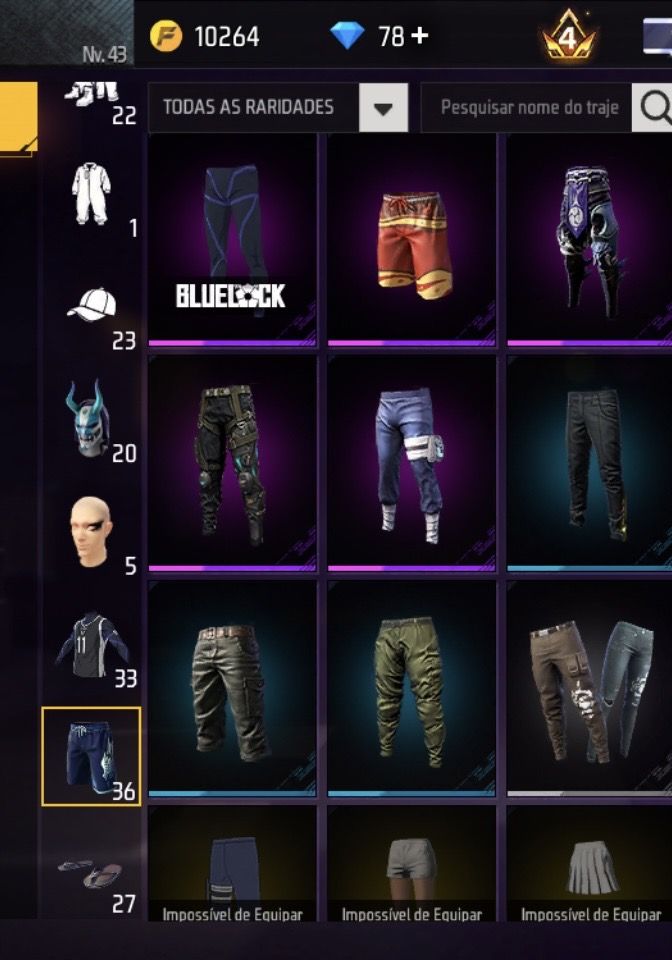 CONTA BÁSICA GEMADA - PRIME 4 LEVEL 43