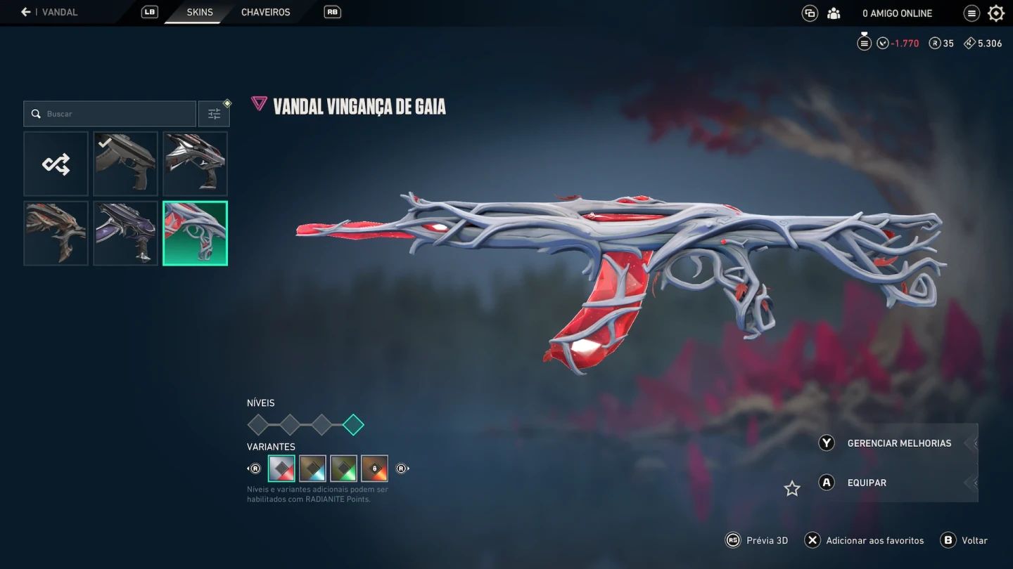 CONTA VALORANT - FACA REMASTER - SKINS MAIS DESEJADAS!