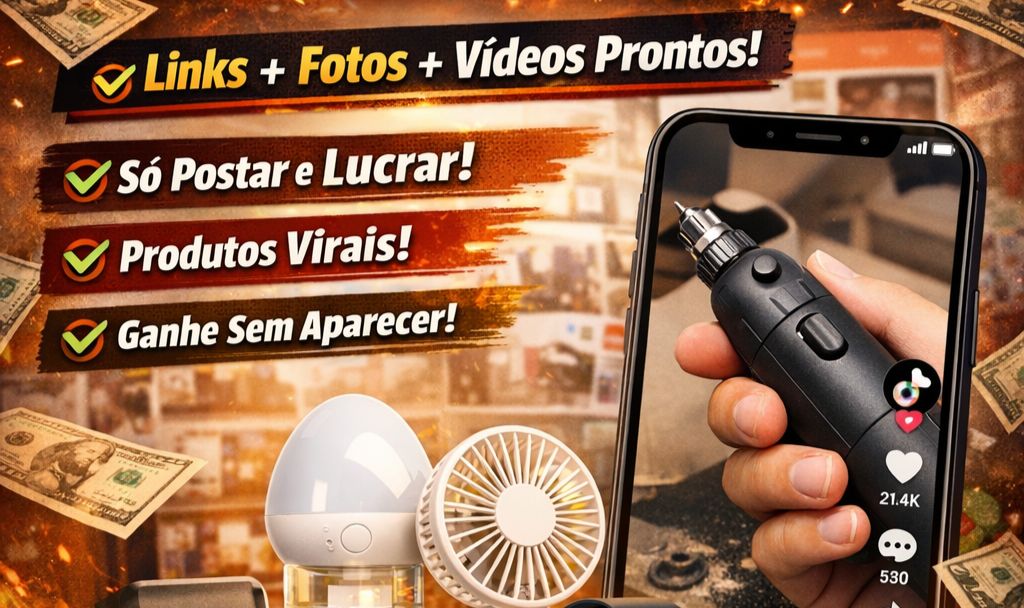 +100 Vídeos de Produtos da Shopee Com Links, Fotos e Vídeos para Divulgações!